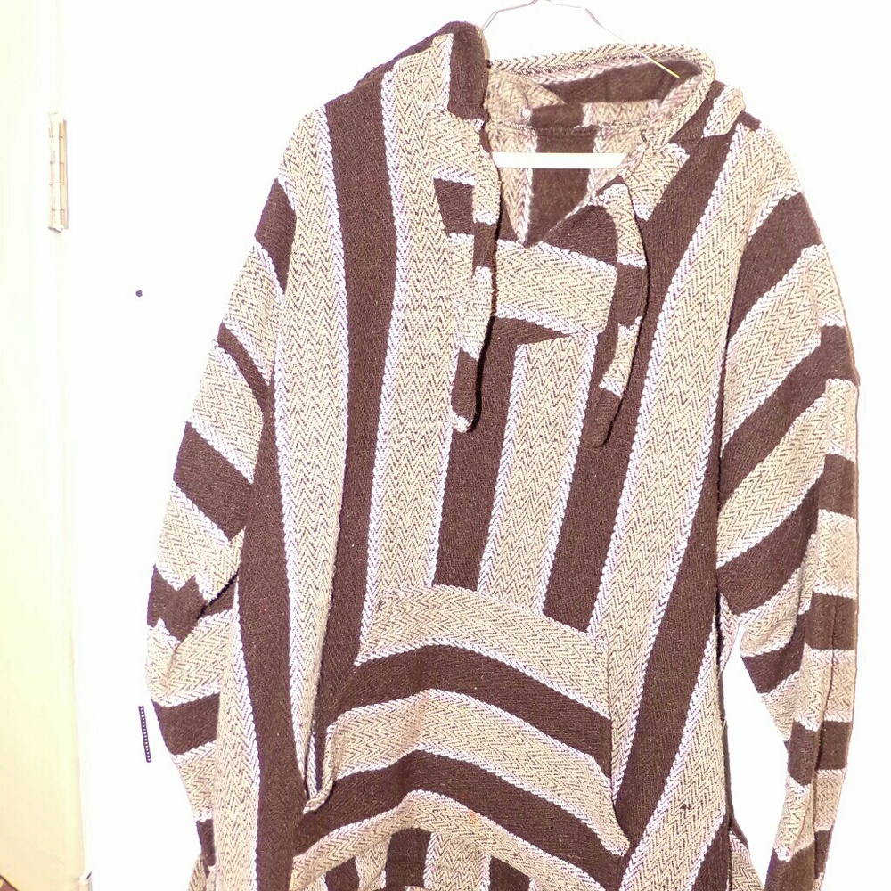 Baja surfer hoodie pullover sz xl